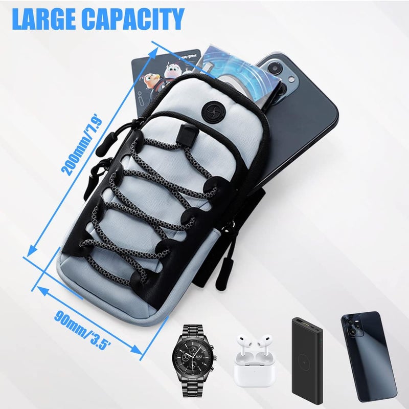 URLWALL Storage Frame Bag For Sur-ron LBX/Tuttio Soleil 01/Ultra Bee/Segway/Talaria Sting/E Ride Pro S SS SR, Dirt Bike Front Frame Bag Arm Strap Bag Battery Cover Bag for Mobile Phone, Card, Earphone - Image 3